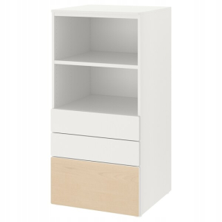 Ikea Smastad Plasa White Birch Poličky 60x55x123cm