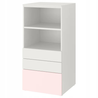 Ikea Smastad príspevky Pink Racks 60x55x123 cm