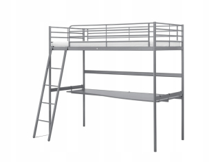 Posteľ ikea svarta na mezanine s matracom Top +