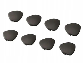 Ikea undvika rogs bocker, 8 ks tmavohnedých