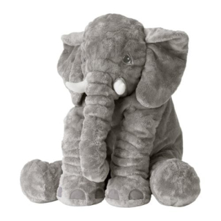 Ikea Teddy Bear Jattestor Elephant Grey 60 cm slon
