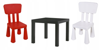 Ikea chýba tabuľka + 2 Mamut Mamut