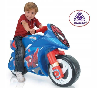 Injusa Motor Spiderman noha na podlahu