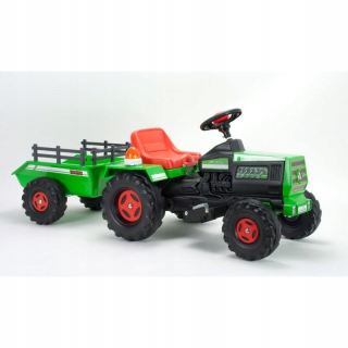 Traktor injusa pre základnú 6V batériu + príves