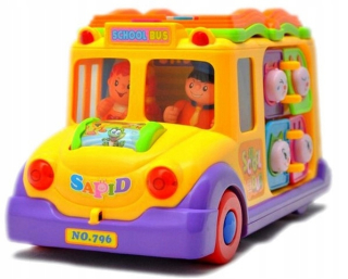 Interaktívny darček autobusu pre chlapca pre chlapca