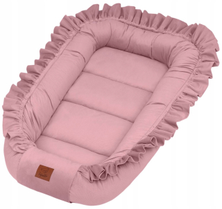 Infantilo Cocoon Baby Velvet s ozdobou ruží