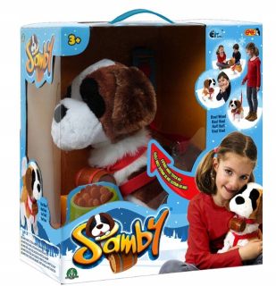 Interaktívny Samba Dog - Prechádzky, štekanie, posadí sa dole