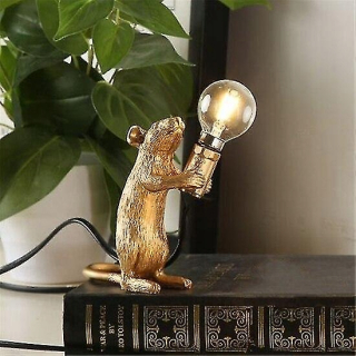 Talianske dizajnové živicové stolové lampy na myši (nie
