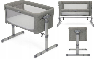 Joie vylastie postieľka Cradle Roomi Foggy Grey