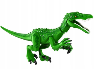 Jurassic veľký dinosaurus barionyk zelenej propagácie