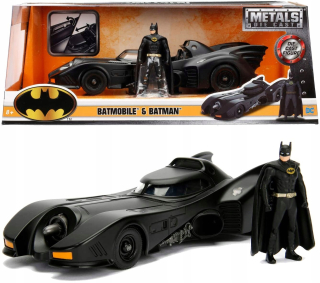 Stravovanie hračiek Batman 1989 Batmobil, auto auta
