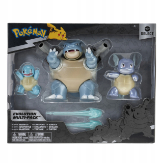 Jazwares 2773 Pokemon Multicack Evolution Squirtle