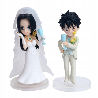 Jeden -kus Luffy Boa Hancock Figurine pre svadby