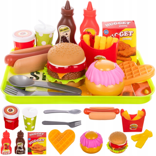 Food Food Fast Food Burger Hot- Pes