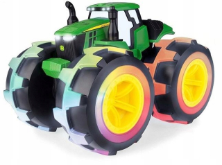 John Deere Tractor s žiariacou hračkou pneumatík