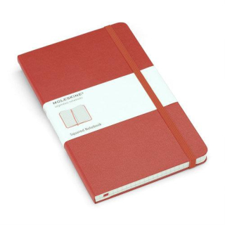 Journal Moleskine odtiene červenej