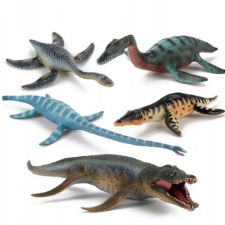 Jurassic Solid Model morského dinosaura 5ks