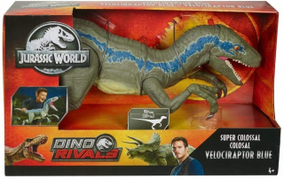 Jurský svet dinosaurus Velociaptor 106 cm figurín