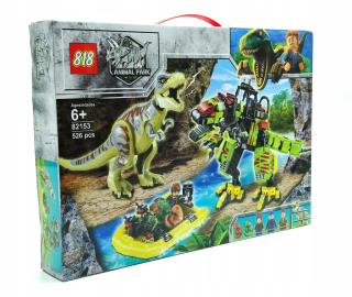 Jurský svet T-Rex verzus mecha dinosaur 526 El