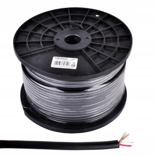 KAB0605A Stereofónny mikrofónový kábel 6 mm čierny