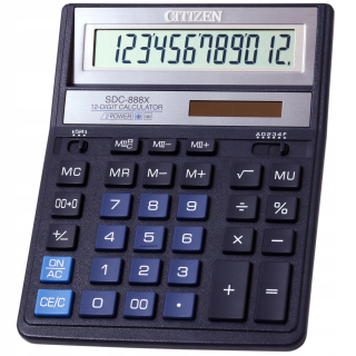 Občan SDC-88XBL Citizen Callaker 12-ciflektor