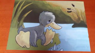 Kamishibai - Ugly Duckling - A3 karty