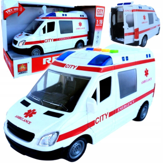 Sanitka sanitky s ľahkou sirénou