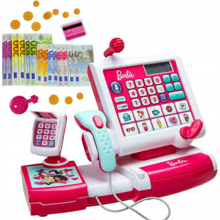 Fiškálna pokladňa pre deti čitateľ Barbie Scanner
