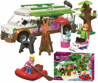 Lego bloki kemping veľký luxusný Kamper Friends