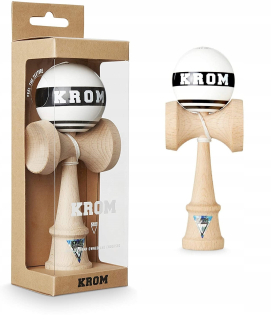 Kendama Krom Stogo White White Original Wooden Game