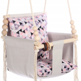 Kidaboo Swing For Child for Home Ce pruhované pásy