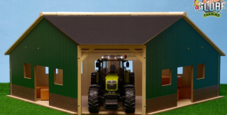 KIDS GLOBE 1:16 | Rohový prístrešok pre traktory