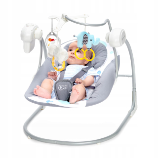 KINDERKRAFT Elektrická hojdačka MINKY MINT