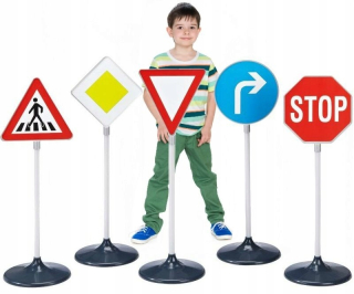 Klein 2980 Big Road Signs 72 cm sada 5 ks.