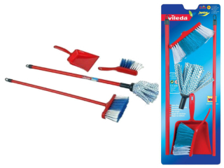 Klein 6706 Vileda Mop, metla, kefka a lopatka