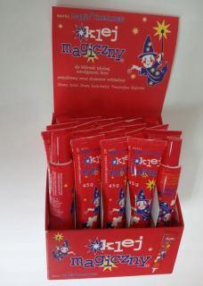 Plastová trubica z čarovného lepidla 45 g (20ks) Kamaben