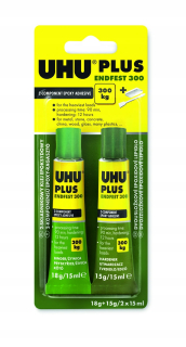 Uhu plus endfest Two -komponent epoxidové lepidlo