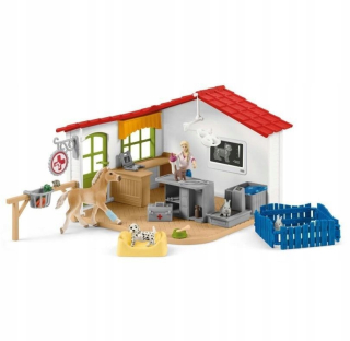 Veterinárna klinika so zvieratami, Schleich