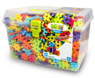 Meli 1000 Cestovné boxy Construction Blocks+ Darček