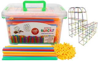 Bloky ukladajú slamy slepá na 700EL Container
