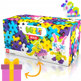 Meli Maxi bloky 100 prvkov veľké bloky 1+