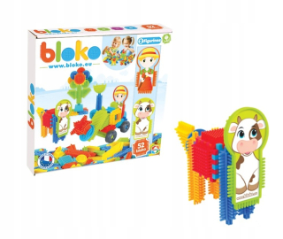 Bloky 52EL PIN tehál. Bloka Farm Mochtoys 11639