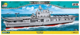 Plastové bloky USS Enterprise (CV-6)