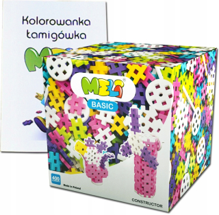 Meli Basic Constructor Pink 400 El.