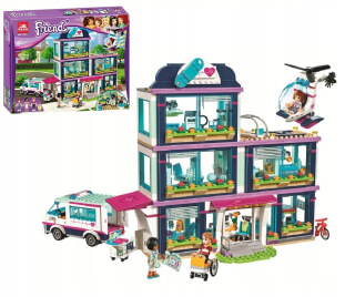 Bloky set Hospital v Heartlake 1091el Friend