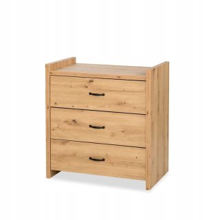 Klupś hrudník z zásuviek Amelia Oak