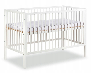 Klupś Frank Bed 120x60 biela