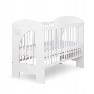 Klupś cot nel cloud white