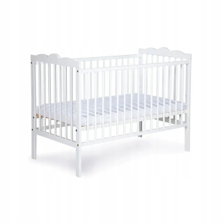 Klupś Cot Oliver / Radek III White 120x60