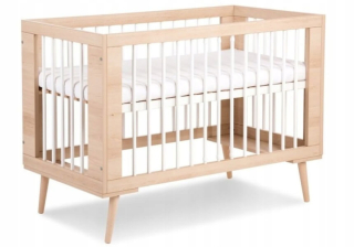 Klupś Cot Sofie Beech 120x60 cm